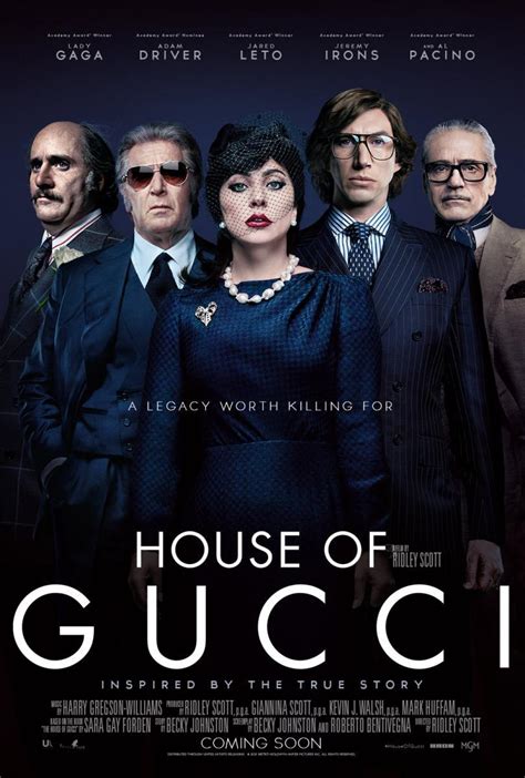fino a quando c'è house of gucci al cinema